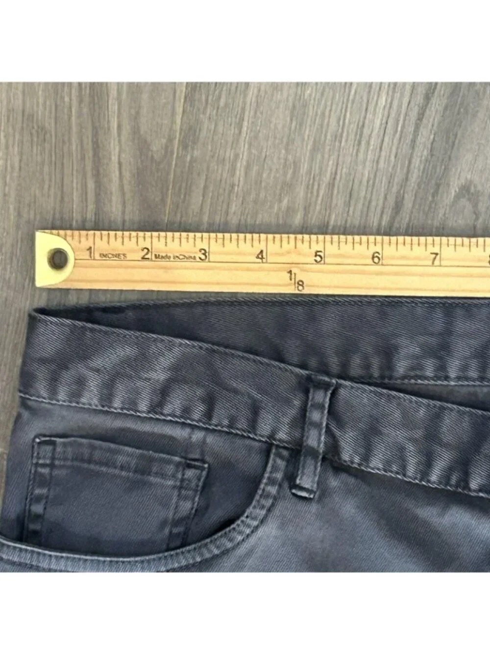 Faherty Brand Pants Mens 36x33.5 Blue Stretch Chino Straight Leg 5 Pocket Casual